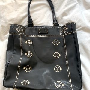 Large Black Kate Spade tote